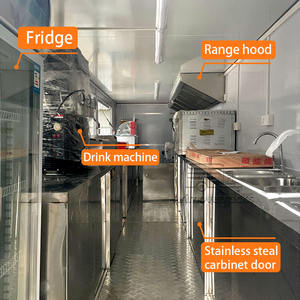 Camion de restauration rapide commercial personnalisable, vélo, hot-dog, poulet rôti, shawarma, barbecue, remorque alimentaire de luxe avec salles de bain - Product Image 6