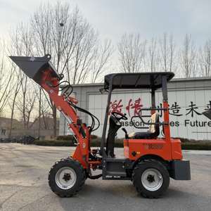 400 किलोग्राम रेटेड लोड मिनी व्हील लोडर EV-04 1360 मिमी टिपिंग ऊंचाई 600 मिमी अनलोडिंग दूरी कुशल - Product Image 2