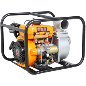 Bomba de agua para motor diésel de 3 HP con conexión de brida de descarga de 1 pulgada, centrífuga, para riego agrícola - Product Image 4
