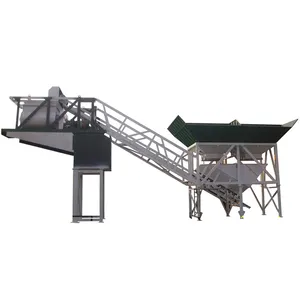 75m3/h Factory Price Mobile Concrete batching plant/concrete mixing plant for sale