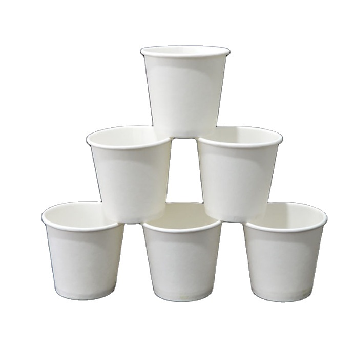 Customized Bulk Paper Cups Single Wall