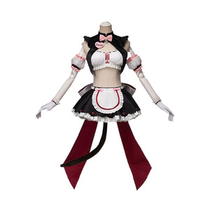 Costume de cosplay de lingerie de demoiselle d'honneur Vanille Cat Girl Paradise en polyester <span class=keywords><strong>pour</strong></span> hommes - Product Image 5