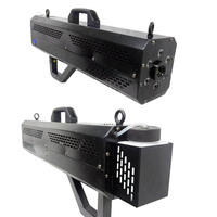 Pistolet à CO2 électrique portable Fogsea RGB pour DJ, équipement de fête, avec effets spéciaux de scène, machine à colonne d'air et de brouillard 1500W AC 110V-240V