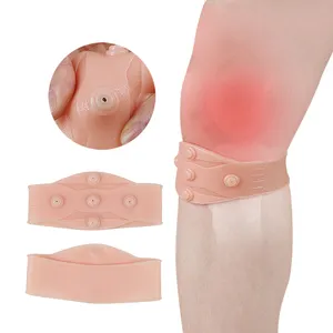 Prix de gros Taille unique Bande stabilisatrice magnétique pour le soulagement de la douleur rotulienne Ceinture pour genouillère