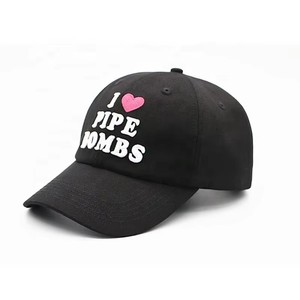 XUXING Gorras de Béisbol Personalizadas de Algodón con Bordado 3D de 6 Paneles, Sin Estructura, MOQ Bajo - Product Image 1