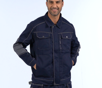 Traje de Trabajo Multibolsillos Resistente, con Bloques de Color, Refuerzos en Codos y Rodillas, Ropa de Trabajo Industrial para Fábrica, Bordado con Logotipo Personalizado