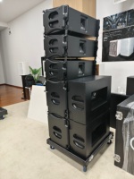 Altavoz Line Array Pasivo Mono Dual de 10 Pulgadas Serie LS3 LA 6+4+2+2 con Potencia de 700W/500W, Carcasa de Madera, Garantía de 3 Años