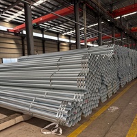 Tuyau/tube en acier au carbone galvanisé ERW certifié API/ASTM, haute résistance à la traction, options laminées à froid et à chaud pour applications de tubes de forage