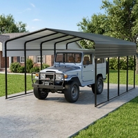 Vente en gros de grandes structures métalliques sur mesure, kits de construction en acier pour abris de voiture, abris de stockage, fournitures, vente directe en gros