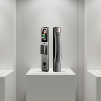 Cerradura Inteligente Ttlock para Puerta, con Huella Dactilar, Código, Impermeable, para Puertas de Aluminio y Madera, WiFi, Tarjeta, Interruptor Maestro, Cámara Tuya, Nube, 100