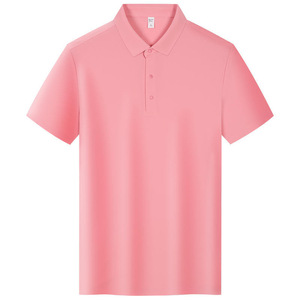 Camiseta Polo Promocional de Color Sólido, Manga Corta, Poliéster, para Hombre y Mujer, Uso Diario - Product Image 1