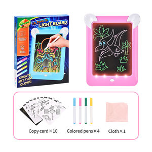 ของเล่นสำหรับเด็กสร้างงานศิลปะกระดานวาดภาพกราฟฟิตีแบบทำมือกระดานสเก็ตช์ของเล่นเบาๆมีเสียงของเล่นเพื่อการศึกษาอื่นๆ - Product Image 3