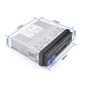 <span class=keywords><strong>Autoradio</strong></span> <span class=keywords><strong>1</strong></span> <span class=keywords><strong>Din</strong></span> 7 pouces 2+32G <span class=keywords><strong>avec</strong></span> écran tactile <span class=keywords><strong>motorisé</strong></span> escamotable, prise en charge Mirror Link, FM, AUX, USB, SD - Product Image 5