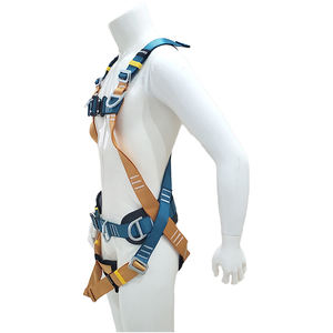 CE Sabuk Keselamatan Keselamatan Keselamatan Seluruh Tubuh, Sabuk Pengaman Keamanan Keamanan Penyelamatan, Perlindungan Jatuh Kekuatan Tinggi - Product Image 4