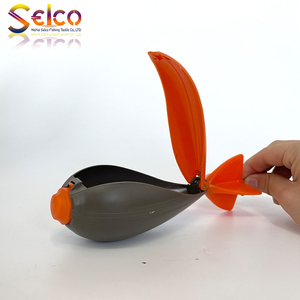 Selco vente en gros SGBB30 <span class=keywords><strong>carpe</strong></span> eau fusée pêche <span class=keywords><strong>Spomb</strong></span> deux tailles mangeoire matériel appât bombe pour lac et rivière - Product Image 2