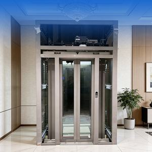 Vente directe d'usine, prix bas, petits ascenseurs, ascenseur à entraînement AC, ascenseur pour passagers, ascenseur résidentiel MRL pour maison/villa - Product Image 2