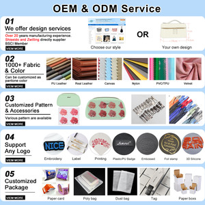 Biểu Tượng Tùy Chỉnh Phụ Nữ Lớn Sinh Thái Thân Thiện Weekender Dây Kéo Bông Vai Túi Xách Nhung <span class=keywords><strong>Tote</strong></span> Túi - Product Image 6