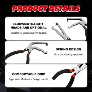 Outil de réparation de disjoncteur de <span class=keywords><strong>ligne</strong></span> de carburant automobile Pince de déconnexion électrique pour voiture Garage Réparation manuelle Outil de <span class=keywords><strong>ligne</strong></span> de fil Outil de véhicule - Product Image 5
