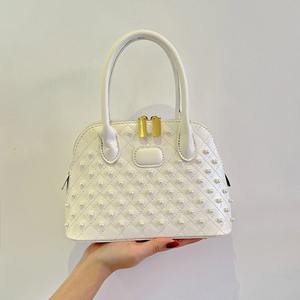 Minimaliste petit sac à main Style couleur unie à la mode chaîne sac à bandoulière élégant épaule femmes luxe petit carré sac fourre-tout - Product Image 4