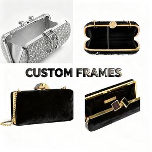 <span class=keywords><strong>Porte</strong></span>-<span class=keywords><strong>monnaie</strong></span> avec fermoir, poignée supérieure en métal fer, sans nickel, durable, mignon, cadre de <span class=keywords><strong>porte</strong></span>-rouge à lèvres, portefeuille fait main, accessoires de <span class=keywords><strong>couture</strong></span> <span class=keywords><strong>DIY</strong></span>, sac - Product Image 2