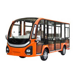 Pure Electric <b>Coach</b> Bus Rainproof Air Conditioning System Electric City Bus For Resort And Park Transport - Product Image 2