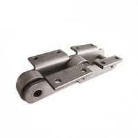 MaTech Fábrica Hierro Acero Fundición Rodillo Industrial Cc600 Cadena C55 Cadena de fundición