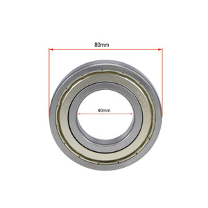 Fabricante que lleva 6208RS 6208ZZ 6208Z 6208 Z <span class=keywords><strong>Rodamiento</strong></span> Sellado doble <span class=keywords><strong>Rodamiento</strong></span> rígido de bolas <span class=keywords><strong>40x80x18</strong></span> - Product Image 3