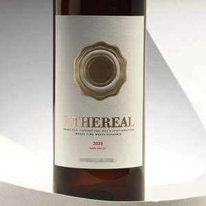 Etiqueta para <span class=keywords><strong>Botellas</strong></span> <span class=keywords><strong>de</strong></span> <span class=keywords><strong>Vino</strong></span>, Cerveza y Whisky, Papel <span class=keywords><strong>de</strong></span> Arte Texturizado <span class=keywords><strong>de</strong></span> Lujo con Relieve 3D, Resistente al Aceite, Impermeable, <span class=keywords><strong>de</strong></span> Alta Calidad, Ecológico y Reciclable - Product Image 2