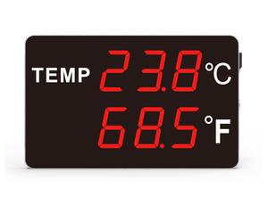 Máy đo nhiệt độ và độ ẩm kỹ thuật số màn hình LED lớn HUATO HE218A dùng cho bệnh viện - Product Image 5