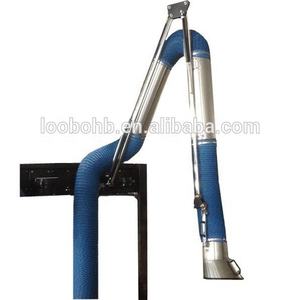 <span class=keywords><strong>Campana</strong></span> de extracción de humos de esqueleto externo flexible Brazo de recolección de polvo de humo Extractor de humos Manguera de succión - Product Image 5