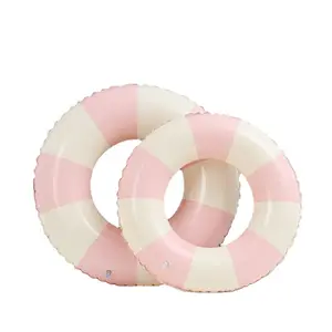 Swimming Custom Thickened PVC Material Floating Swimming Ring Durable Adult Swim Ring