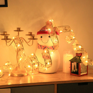 Lampu Hias Pohon Natal Lampu LED Lampu Kawat Tembaga Lampu Pita - Product Image 3