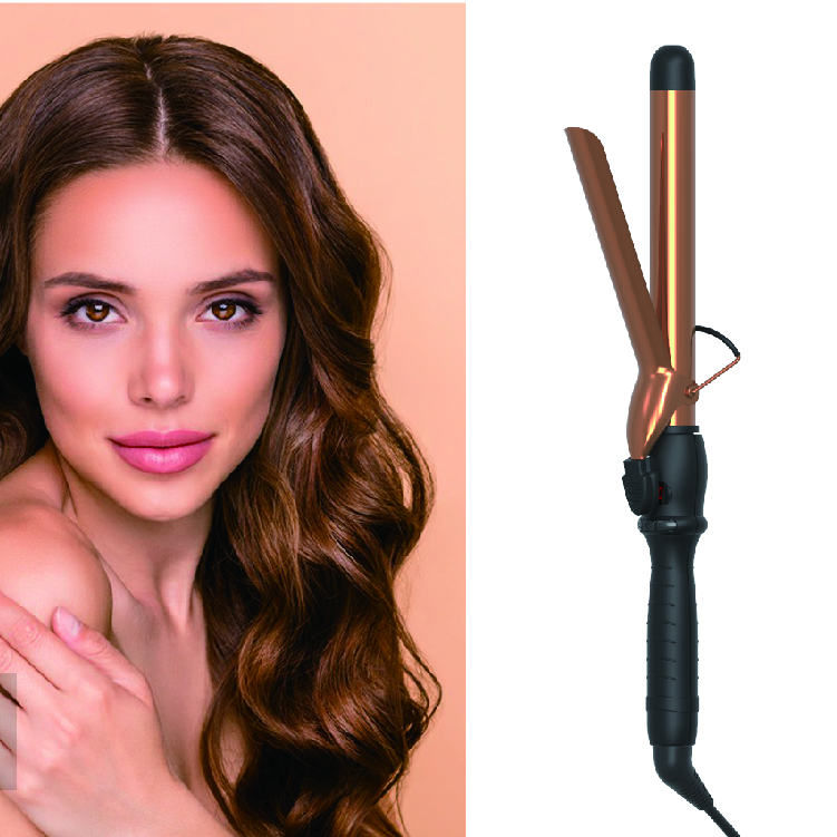 Black hair curler 38mm