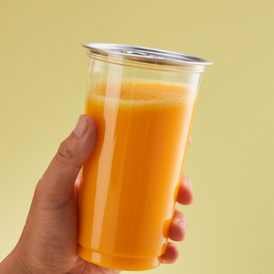 Milchtee-Becher mit Verschlussdeckeln für Verschiedene Lebensmittel und Getränke, Plastikdosen in 380ml, 500ml, 600ml, 1000ml, Individuelle Anpassung Möglich - Product Image 4