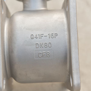 Vanne à boisseau sphérique carrée en acier inoxydable de 3 pouces - Product Image 5