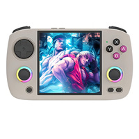 Consola de Juegos ANBERNIC RG CubeXX con Pantalla IPS de 3.95 Pulgadas y Resolución de 720*720, Tarjeta TF de 32GB+256GB y Más de 11000 Juegos