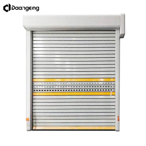 Porte à enroulement industrielle en acier robuste avec matériau galvanisé haute résistance pour la sécurité des entrepôts, usines et garages - Product Image 1