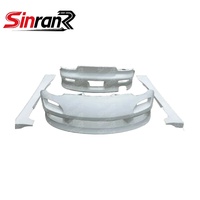 Kit de Carrocería Completo Estilo VTX Tipo 1 para RX7 FD FD3S 1992-2002, Parachoques Delantero y Trasero, Faldones Laterales, Piezas de Tuning Exteriores de Fibra de Vidrio FRP