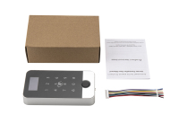 Contrôle d'accès de porte autonome étanche IP68 DFD avec clavier tactile, reconnaissance biométrique RFID et empreinte digitale, vision nocturne