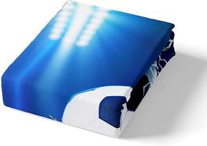 3D Printed Soccer <strong>Bedding</strong> Fitted Sheet <strong>Football</strong> and the Soccer Ball Decor Bed Sheet Set for Kids Boys Girls Youth Sports Theme - Product Image 4