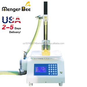 Machine de remplissage automatique électrique haute productivité et économe en énergie en acier inoxydable pour miel et eau, avec moteur, pour bouteilles de boissons - Product Image 1