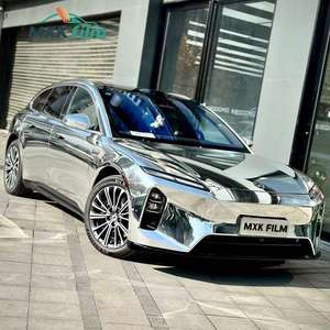 Film de protection de peinture noir sensible à la lumière, effet de changement de couleur, PPF américain original, noir mat chromé, installation à sec PPF - Product Image 2