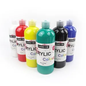 KAMEI gros haute qualité 300ml couleur artisanat 12 couleur acrylique peinture