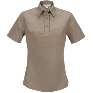 Chemise à manches courtes pour femme, chemise tactique, tissu extensible, respirant, léger, coupe ajustée, uniforme de chasse et d'entraînement en plein air - Product Image 3