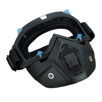 Nouveautés : Lunettes de moto, motocross, anti-vent, anti-buée, monture TPU détachable, lentille PC, protection UV400, équipement de sécurité
