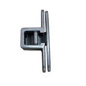 Charnière dissimulée à fermeture douce en acier inoxydable moderne WK203 pour porte de type T de 60 kg, largeur 950 mm, épaisseur 4 mm, garantie 3 ans, 180° - Product Image 4