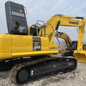 Excavadora de cadenas Komatsu 240 usada de alta calidad, equipo de maquinaria de ingeniería, excavadora Komatsu 220 240 260 - Product Image 3