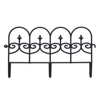 Bordure décorative pour jardin, cour, chemins, Patio, bord en plastique, chemin de paysage, lit de fleurs, pelouse, clôture à picots