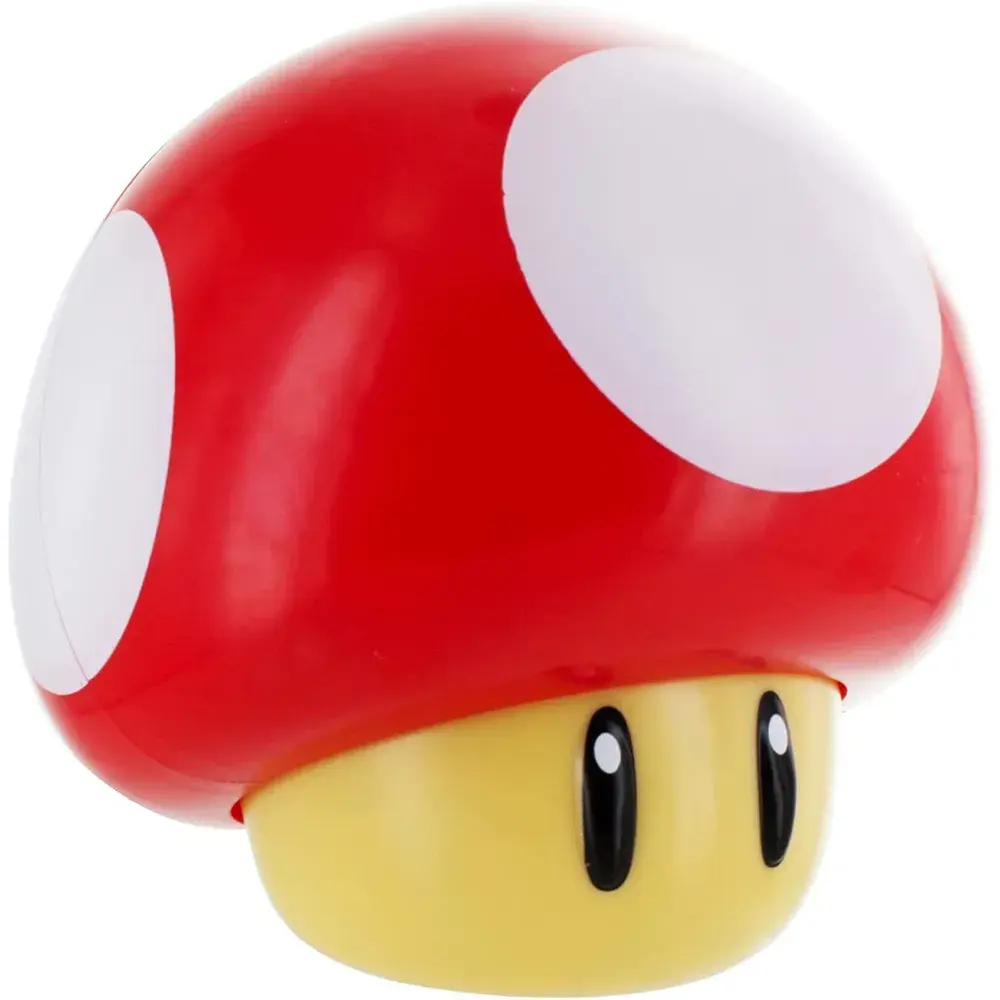 Super Mario Bros lampada regalo USB Touch LED lampada decorativa con suono fungo 3D luce notturna