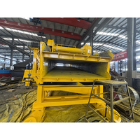 Crible vibrant sur mesure pour sable doré, idéal pour les projets alluvionnaires, avec système de lavage et de calibrage intégré, construction durable